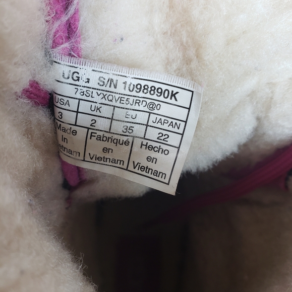 UGG Butte ll Waterproof Winter Boot, Color-Fuschia - Picture 9 of 9